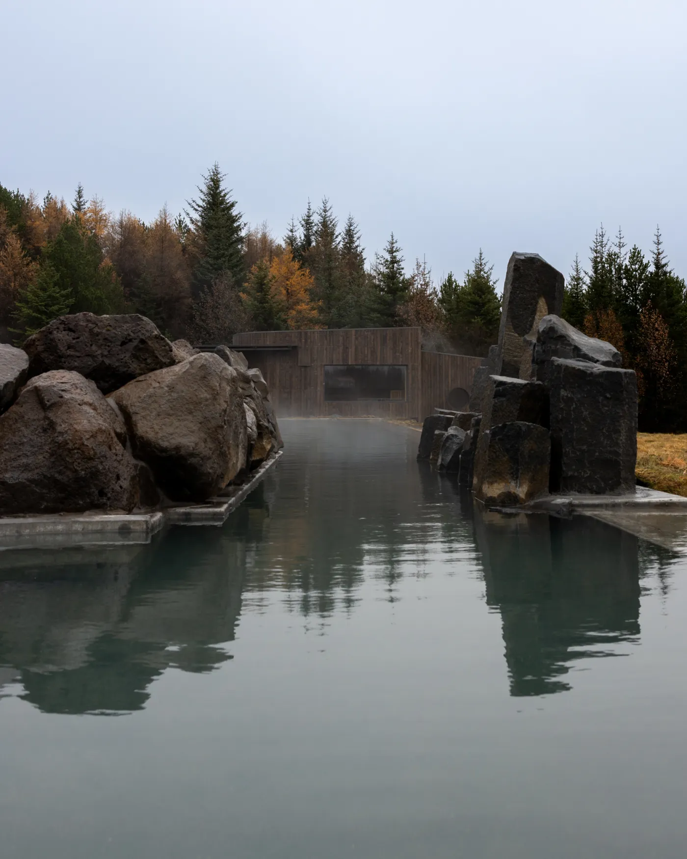 An Icelandic lagoon