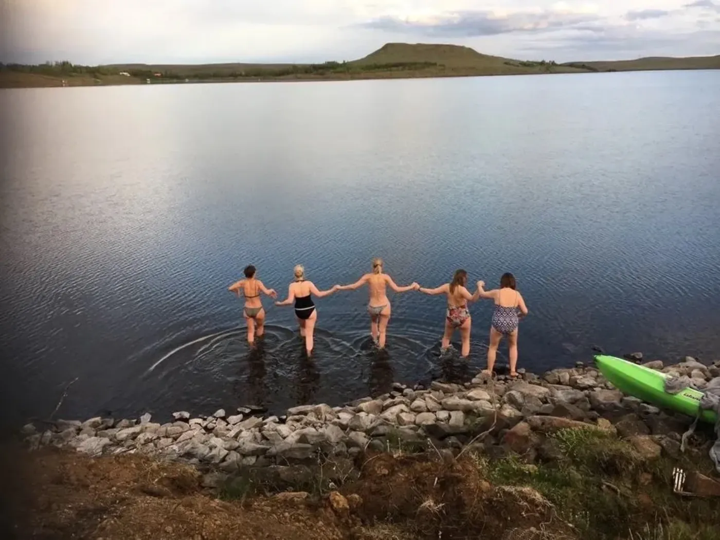 A cold plunge