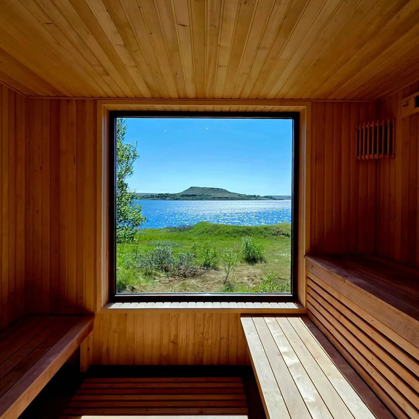 The house sauna