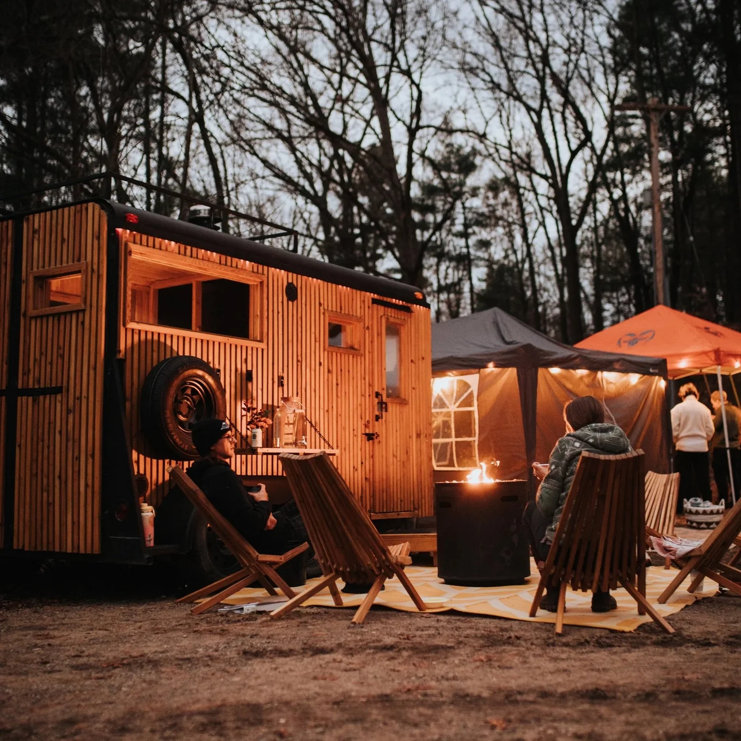 A community sauna gathering